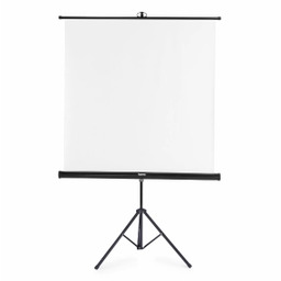 Hama 21575 Na Statywie 125x125cm Biały Ekran ręczny