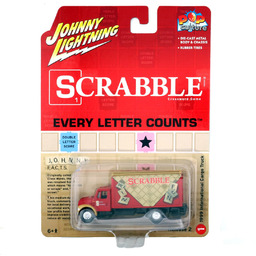 JOHNNY LIGHTNING 1999 International Cargo Truck Scrabble Pop