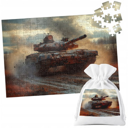 PUZZLE TRADYCYJNE - CZOŁG WOJSKO ARMIA - 70