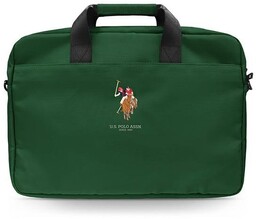 US Polo Torba USCB15PUGFLGN 15'' zielona/green