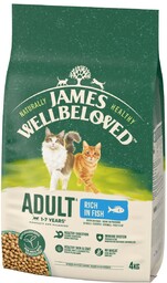 James Wellbeloved Adult bogata w rybę 4 kg