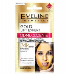 EVELINE Gold Lift Expert Odmłodzenie Luksusowa maseczka
