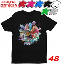 Dziecięca Koszulka Z Nadrukiem Psi Patrol Duży Wybór