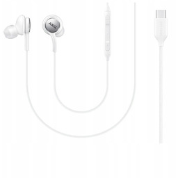 Słuchawki douszne Samsung EO-IC100BW Akg Usb-c Białe