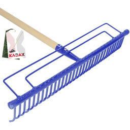 Grabie do trawy metalowe 60 x 153 cm,