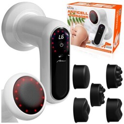 MEDIA-TECH Masażer antycellulitowy Anticell Massager MT6536 światłoterapia Zyskaj