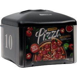 Dozownik do serwetek Faneco, czarne tworzywo ABS