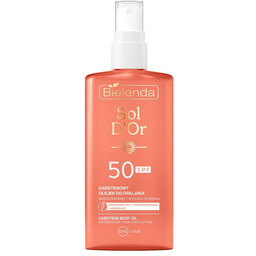 Bielenda Karotenowy olejek do opalania SPF 50, 150ml