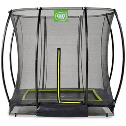 Trampolina naziemna Silhouette 153x214cm z siatką zabezpieczającą czarna