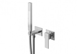 KOHLMAN QW135H EXCELENT Bateria bidetowa podtynkowa, chrom połysk