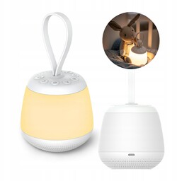 Lampka Nocna Biurkowa Led Z Funkcją Kołysanki