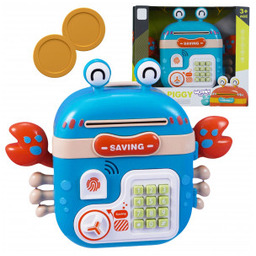 Plecak Elektroniczna Skarbonka Sejf Bankomat na Pin Kod