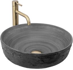 Umywalka nablatowa Rea Babilon Silver