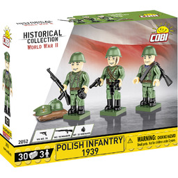 Cobi, klocki, Figurki żołnierzy polskich z II Wojny