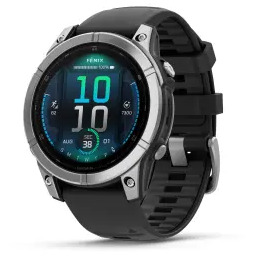 Garmin Fenix E 47mm GPS Srebrny Smartwatch