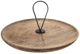 Patera drewniana MANGO 30,5 cm