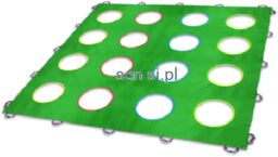 Mata animacyjna z otworami 2 x 2m.