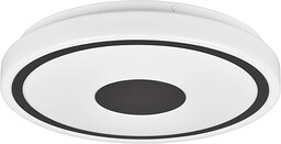 Reality LED Bunda R64361132, matowy czarno-biały plastik, 16