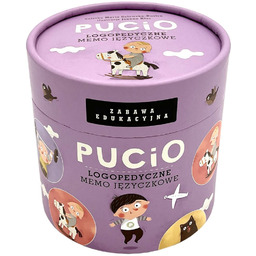 Pucio. Logopedyczne memo języczkowe Nasza Księgarnia