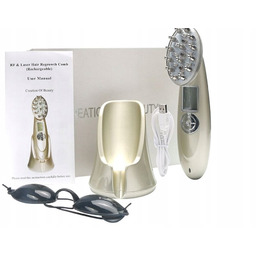 Laser Grzebień RF EMS Łysienie Wypadanie Włosów