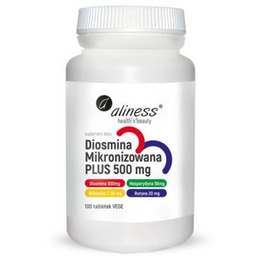 ALINESS Diosmina Mikronizowana Plus 500mg 100ta