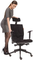 Fotel biurowy Elegance K4 profilaktyczno-rehabilitacyjny Kulik System