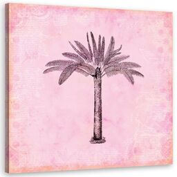 Obraz na płótnie, Różowa palma - Andrea Haase