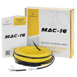 MISSION AIR Kabel grzewczy wewnętrzny MAC-16 W/m 44m