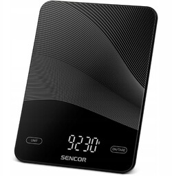 Waga kuchenna Sencor Sks 7700BK 10kg Tara Szkło