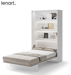 Półkotapczan Lenart BED CONCEPT BC-02 pionowy 120 biały