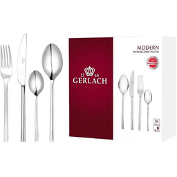 Zestaw sztućców Gerlach 112 Modern 24 elementów