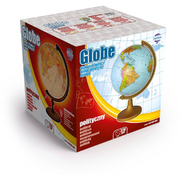 Zachem, podświetlany Globus polityczny