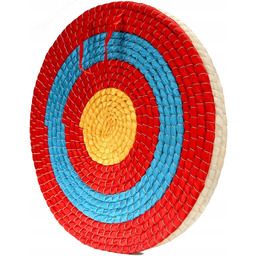 Tarcza do strzelania z łuku słomiana malowana zawieszana