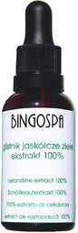 BINGOSPA, Kurzajki Brodawki Glistnik Jaskółcze Ziele Ekstrakt 100%,