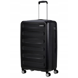 Walizka duża poszerzana American Tourister Astrobeam storm black