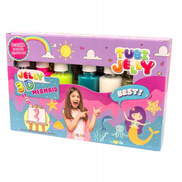 Tubi Jelly Syrenka Zestaw Kreatywny Plastyczny