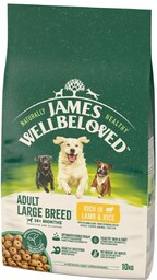James Wellbeloved Adult jagnięcina i ryż 10 kg