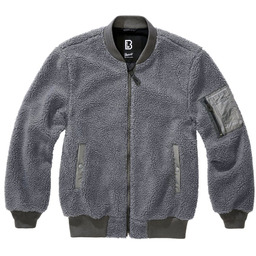 kurtka MA1 SHERPA JACKET anthracite-L