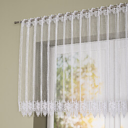 Markizeta Zazdrostka gipiurowa wysokość 90 cm 001 biała