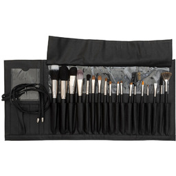 Kryolan, zestaw 18 pędzli do makijażu, ref. 08235/00