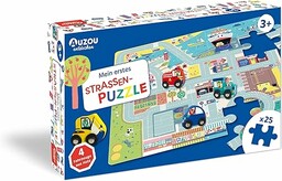 AUZOU Moje pierwsze puzzle uliczne, puzzle dla małych