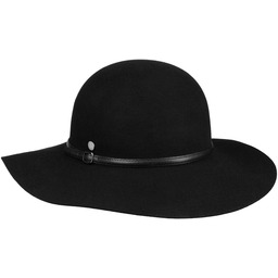 Miekki Kapelusz Crushable Wool by Lierys, czarny, One