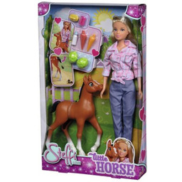 SIMBA Lalka Steffi Love z kucykiem robiącym kupkę