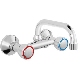 Bateria umywalkowa stojąca 1/2" STANDARD chrom B49