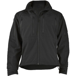 Mil-Tec Kurtka Termoaktywna SoftShell Czarna - Czarny -