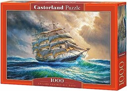 Castorland C-104529-2 1000 pièces : Naviguer contre Toute