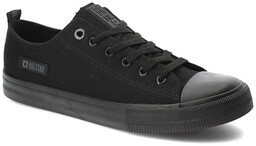Big Star Czarne Trampki Męskie Wygodne Buty