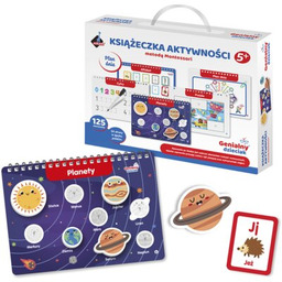 ASKATO Zabawka edukacyjna Genialny dzieciak Książeczka Plan dnia