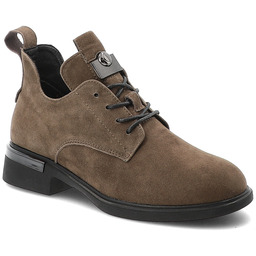 VINCEZA Botki - 89151 KH Khaki/Skóra