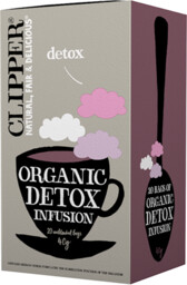 Clipper Herbatka hibiskus pokrzywa i lukrecja detox 20